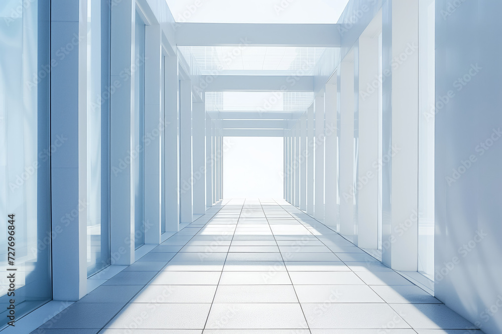 Obraz premium Minimalistic abstract architecture background