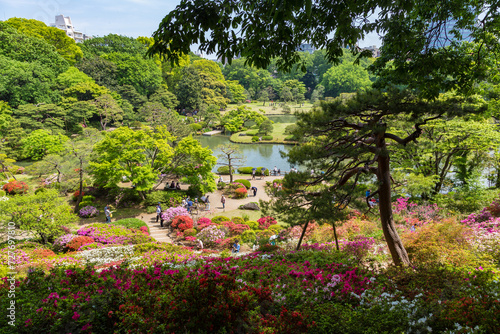 Rikugien Garden, Tokyo, Japan