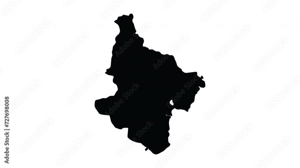 Animation forming a map of Phan Rang Thap in Vietnam Animation forming a map of Phan Rang Thap in Vietnam