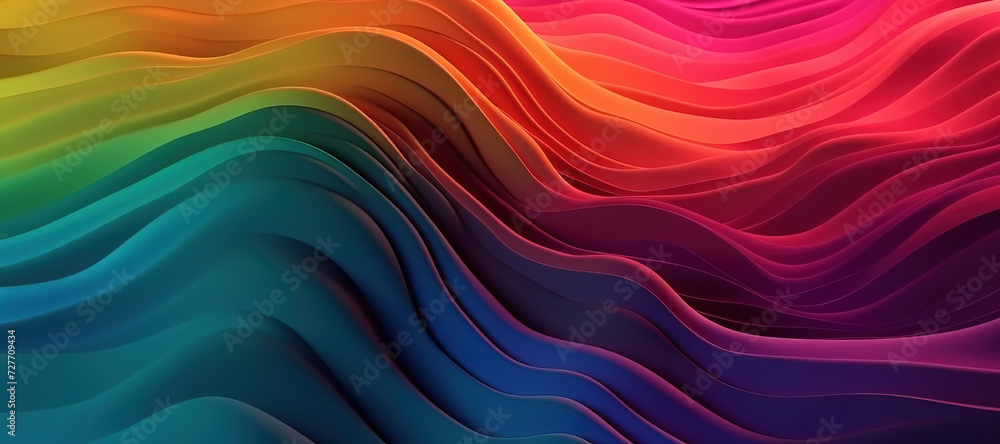 colorful wave pattern, gradation 97 colorful wave pattern, gradation 97