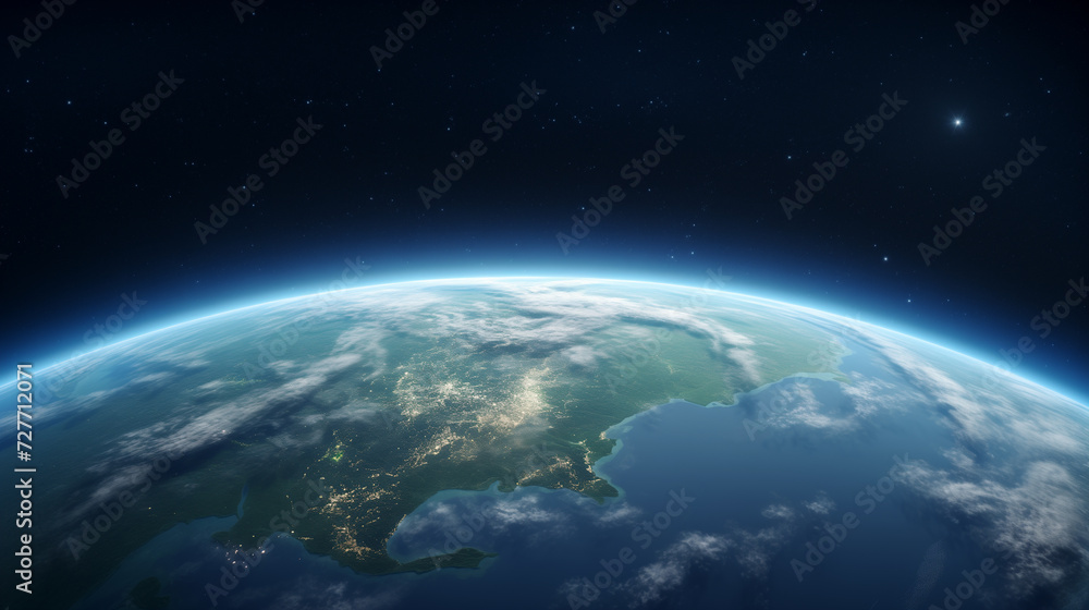 earth in space, earth view from space, space wallpaper or backdrop