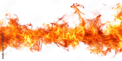burning flames fire border transparent texture isolated