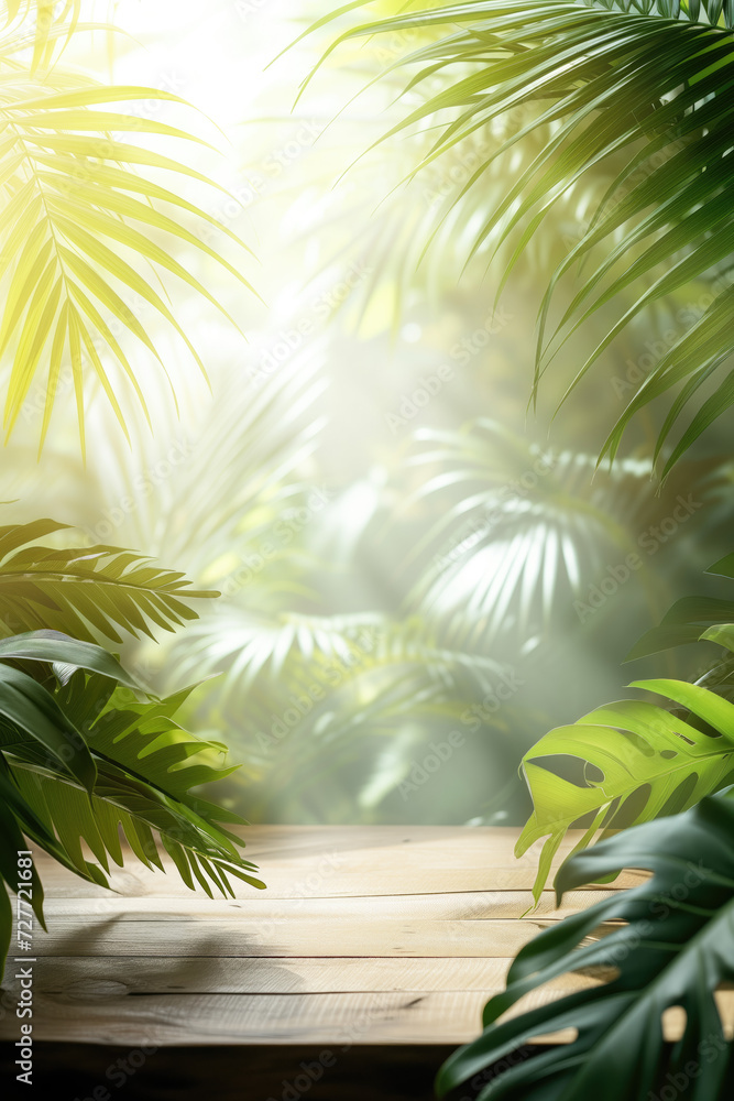 Tropical background for summer holiday concept Tropical background for summer holiday concept