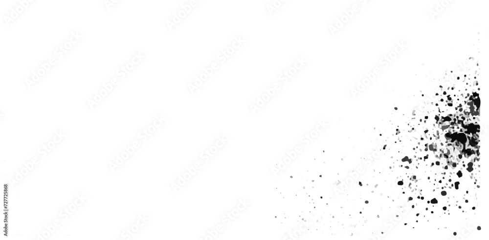  Black Grunge texture Isolated on a white background. Black and white grunge texture. Grunge background. Black abstract art. Grunge art. Eps 10.