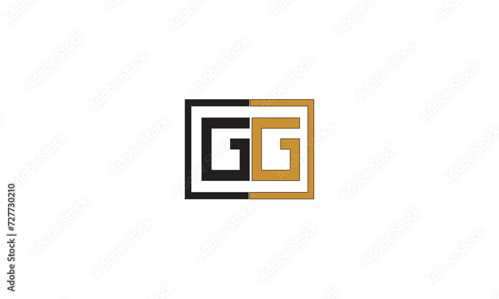 GG, G , G Abstract Letters Logo Monogram GG, G , G Abstract Letters Logo Monogram