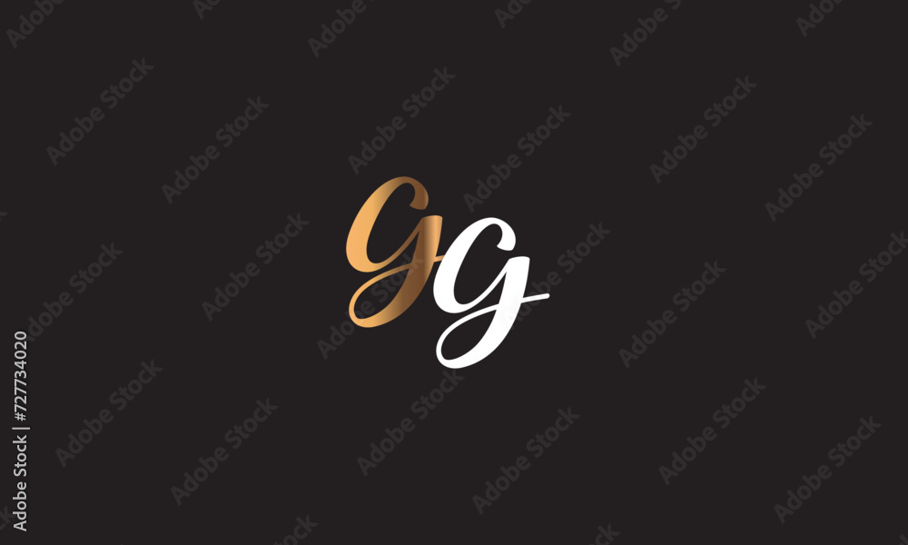 GG, G , G Abstract Letters Logo Monogram