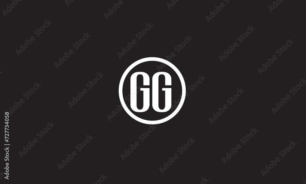 GG, G , G Abstract Letters Logo Monogram GG, G , G Abstract Letters Logo Monogram