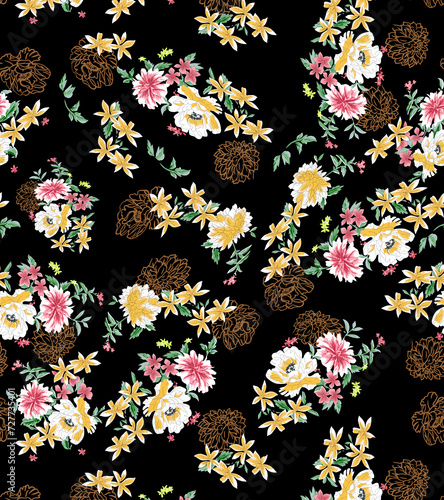 seamless floral background