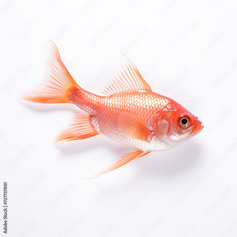 fish on white background. fish on white background.