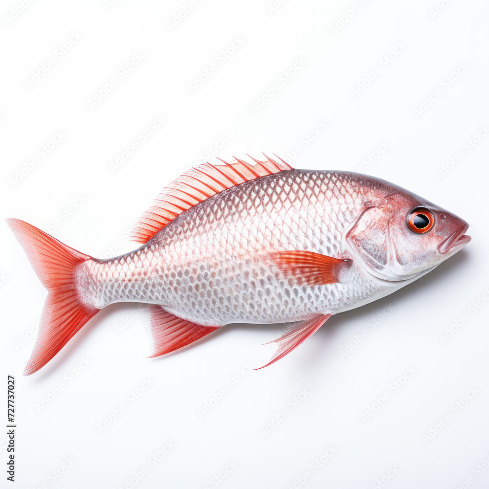 fish on white background. fish on white background.