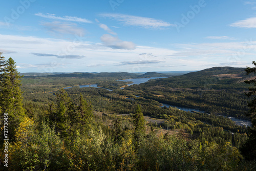 Stalonbergets utsiktsplats in Schweden 