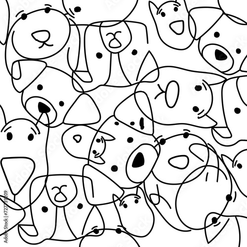 a sketch, clipart, line art illustration