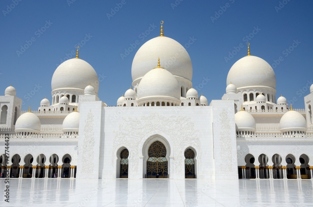 Obraz premium Mezquita Sheikh Zayed en Abu Dhabi, Emiratos Árabes Unidos