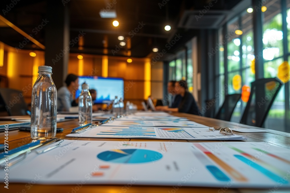 custom made wallpaper toronto digitalBusiness people group meetings in the office with project planning documents on the meeting table..