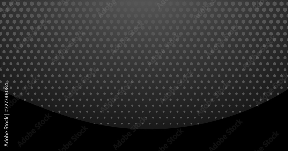 Naklejka premium abstract modern elegant dark grey background with halftone