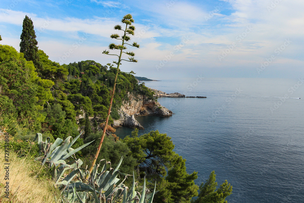 Krka National Park Beauty: Seaside Serenity, Hilltop Vistas, Cliffside Wonders, and Blue Sky Treasures in Croatia