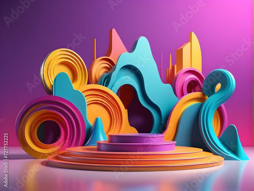 3d-rendered-podium-stands-in-foreground-central-focus-influenced-by-abstract-elements-myriad