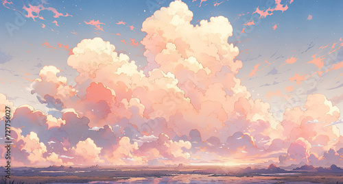 Dreamlike cloudscape in the sky. © Anciens