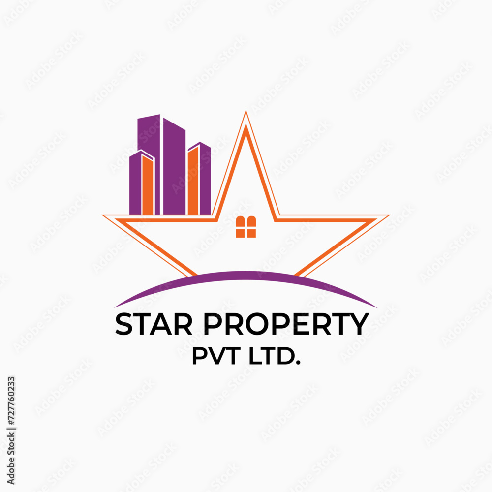 Star property private limited logo design