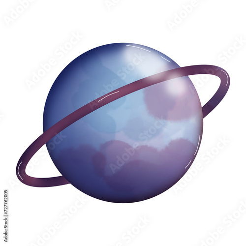 Planet illustration 