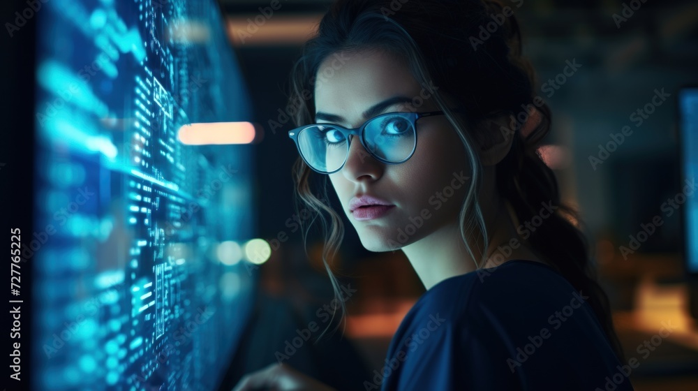 Young Programmer Studying Data Generative AI Young Programmer Studying Data Generative AI