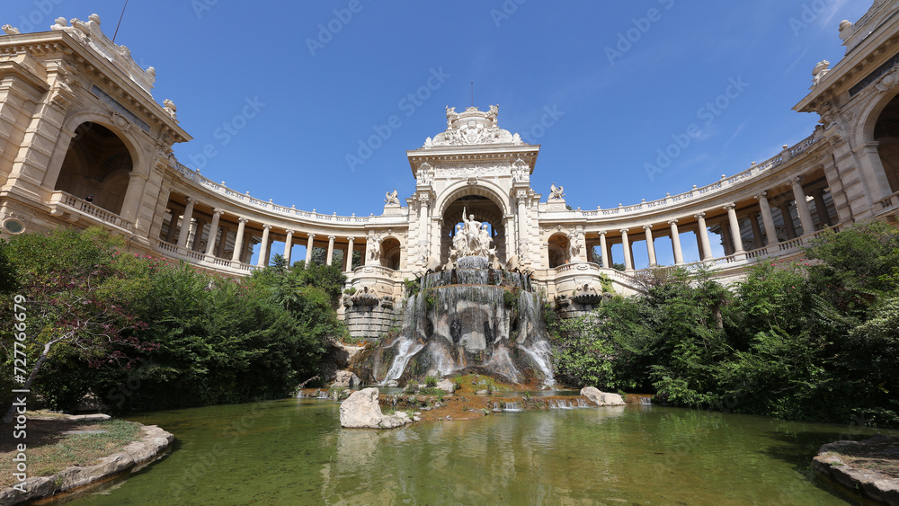 Palacio Longchamp, Marsella, Francia Palacio Longchamp, Marsella, Francia
