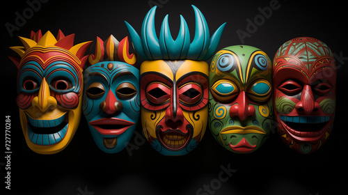 Masks that Paint a Vivid Picture