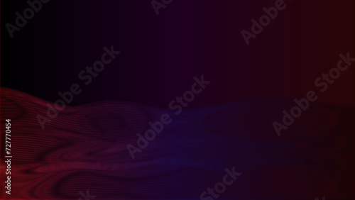 red background