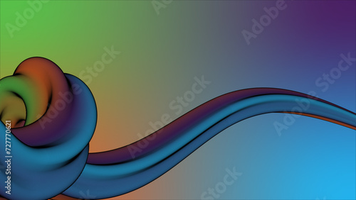 abstract background with rainbow