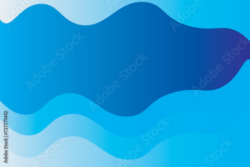 abstract blue background with waves