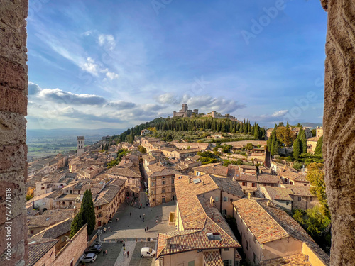 Assisi vista dal campanile di San Rufino