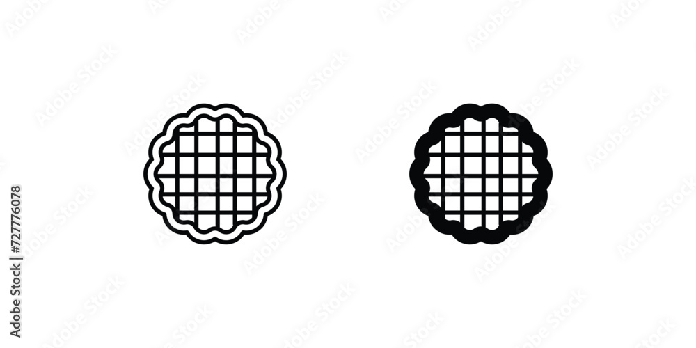 pie icon with white background vector stock illustration pie icon with white background vector stock illustration