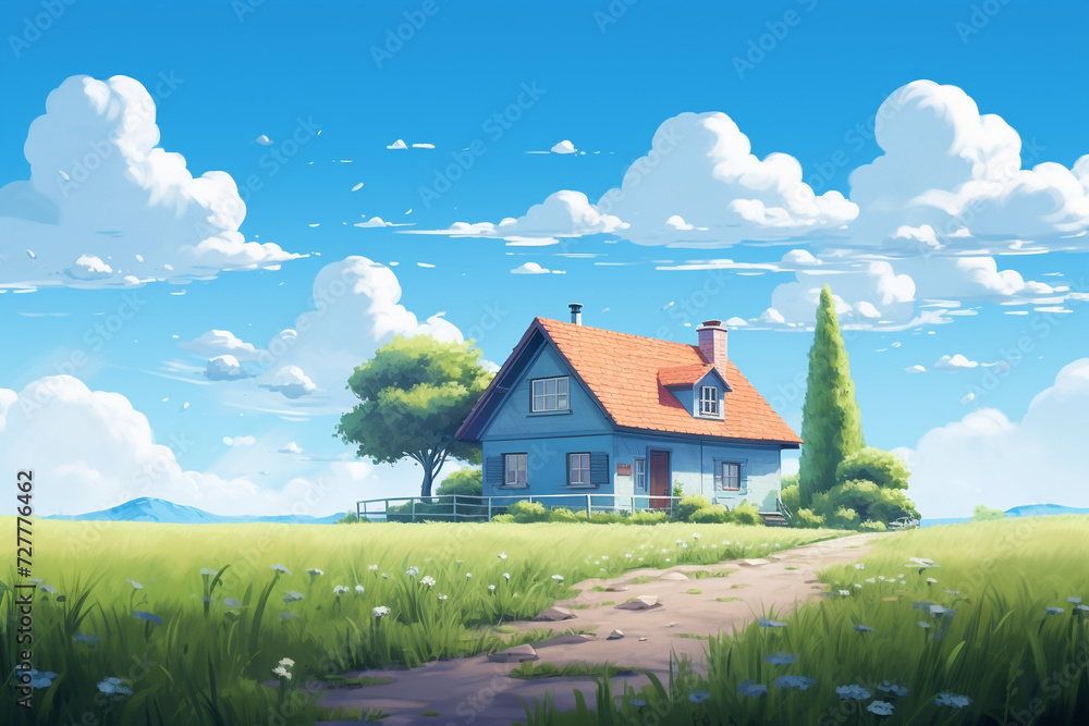 Small Fresh And Simple Home Background Small Fresh And Simple Home Background