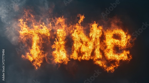 Word Time on Fire