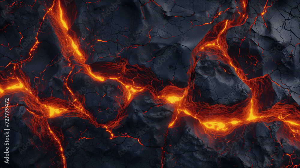 Lava texture background with rock and magma Lava texture background with rock and magma