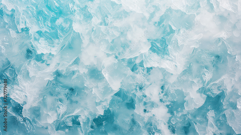 Ice cold texture background. Cracked and scattered ice pieces. Ice cold texture background. Cracked and scattered ice pieces.