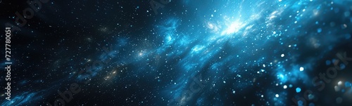 Abstract galaxy space background . Banner