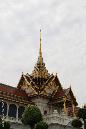 Beautiful Temple of Wat Phra Kaew in Bangkok     Thailand