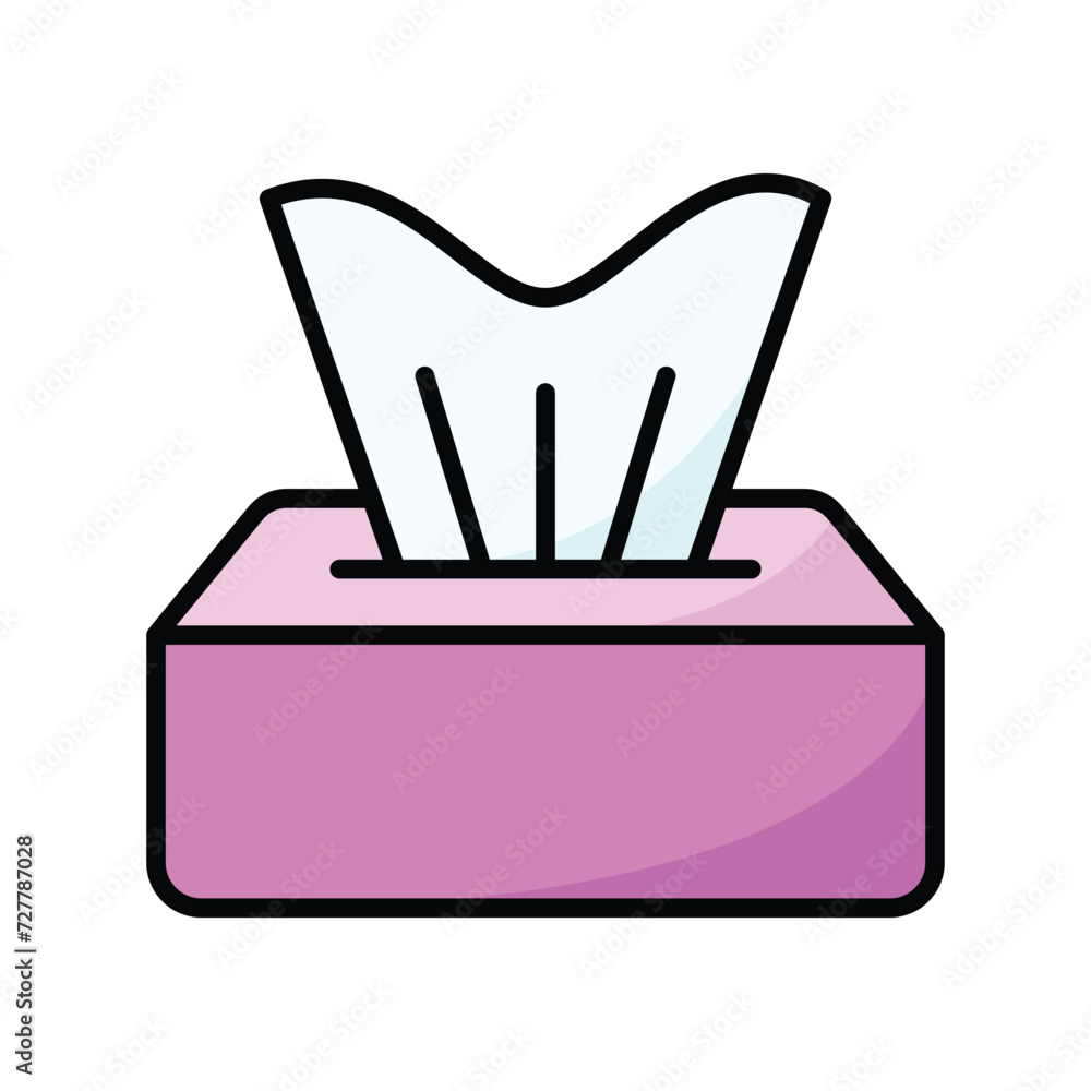 Tissue Icon Vector Design Illustration Tissue Icon Vector Design Illustration