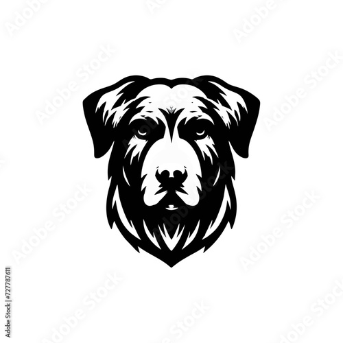 Simple and Clean Dog Logo Front Side