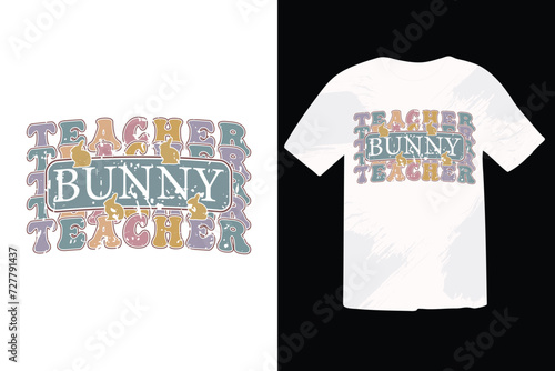 Retro Happy Easter Day t shirt, Retro Bunny Easter Day t shirt
