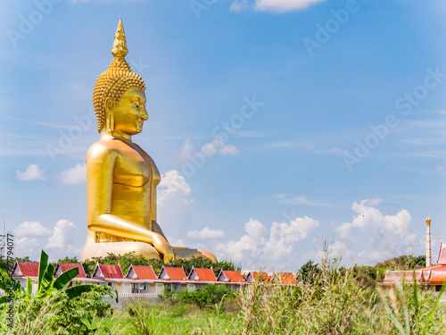 The Giant Buddha at Wat Muang, Ang Thong, Thailand