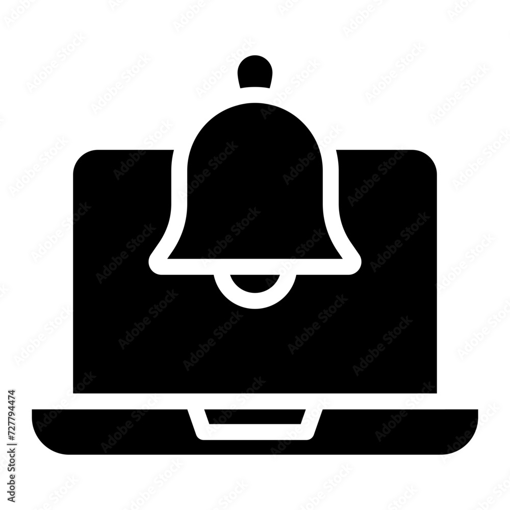 device notification icon set. bell notification icon device notification icon set. bell notification icon
