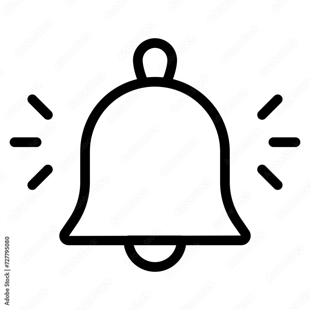 Notification bell icon. Alarm symbol. Incoming inbox message. Ringing bells. Alarm clock and smartphone application alert. Notification bell icon. Alarm symbol. Incoming inbox message. Ringing bells. Alarm clock and smartphone application alert.