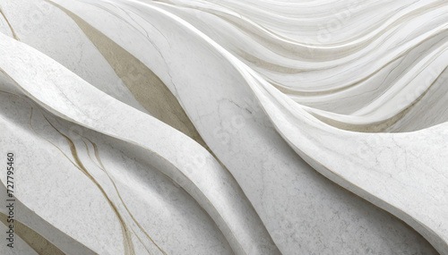 Abstrakcyjny biały pastelowy marmur, nowoczesny deseń