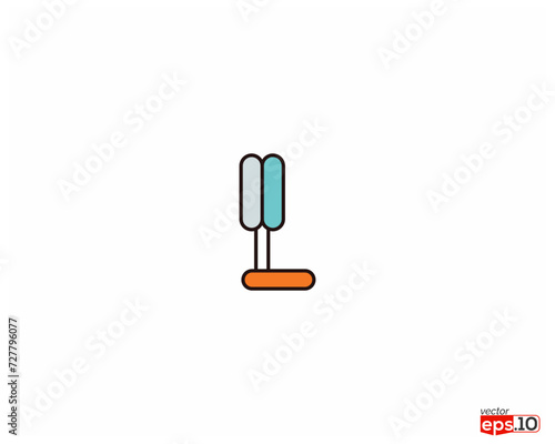 Bactericidal Uv Light Icon. Outline Style  Vector Icon