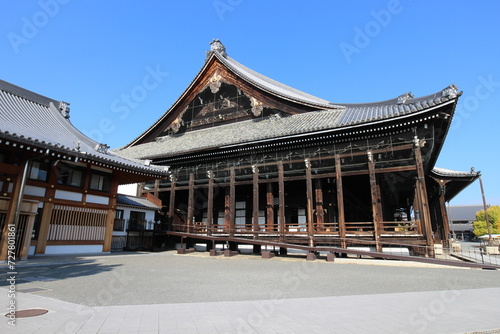 Goeido Hall in Nishi Hongwanji Temple, Kyoto, Japan © HanzoPhoto