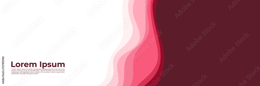 abstract pink gradient wave pattern background vector illustration good for web banner, ads banner, booklet, wallpaper, background template, and advertising abstract pink gradient wave pattern background vector illustration good for web banner, ads banner, booklet, wallpaper, background template, and advertising