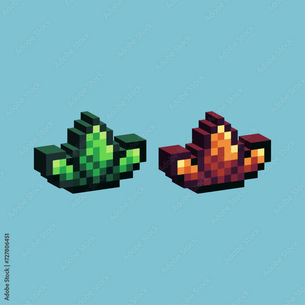 Isometric Pixel art 3d of Leaf icon for items asset. Leaf item icon on pixelated style.8bits perfect for game asset or design asset element for your game design asset.
Isometric Pixel art 3d of Leaf icon for items asset. Leaf item icon on pixelated style.8bits perfect for game asset or design asset element for your game design asset.