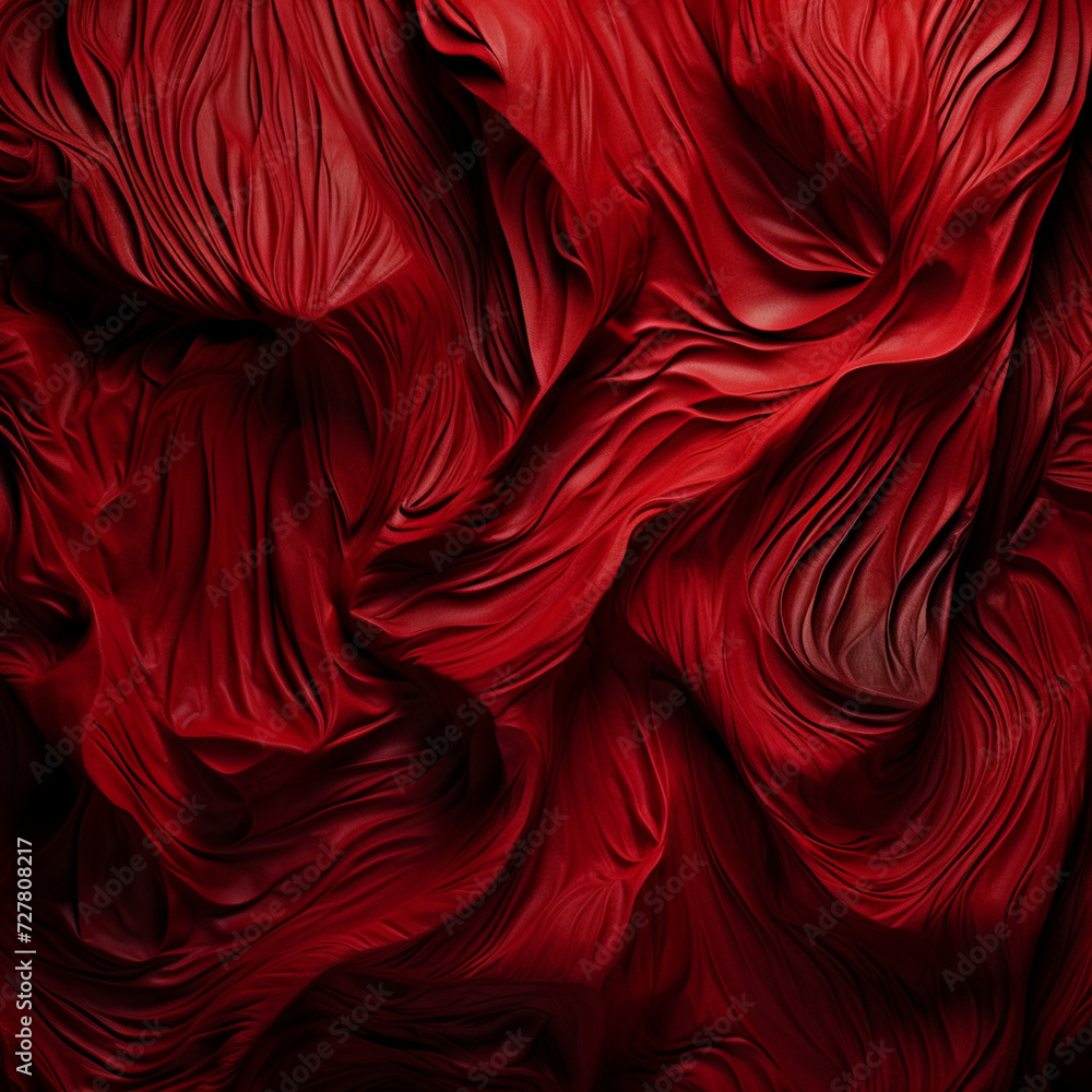 Red silk background Red silk background